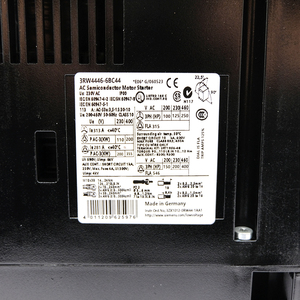 Démarreur progressif SIEMENS 3RW4446-6BC44 neuf, 160 kW, 250 A, 380-480 V CA, authentique, original, en stock - Product Image 2
