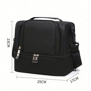 Bolsa Térmica para Almuerzo de Doble Capa con Aislamiento de Lámina de Aluminio, para Almacenamiento de Biberones al Aire Libre, Personalizable para Adultos - Product Image 2