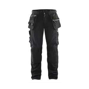 BLAKLADER - 180525139900C146 Pantalon d'artisan Softshell Noir-PANTALON DE TRAVAIL EAN 7330509751695 PANTALON DE TRAVAIL CARGO - Product Image 1