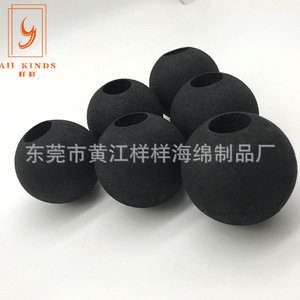 ลูกบอลนวดอีวาสีดำแบบมีรู สำหรับอุปกรณ์เสริมปืนนวดฟาสเชีย ชุด 5 ชิ้น - Product Image 3