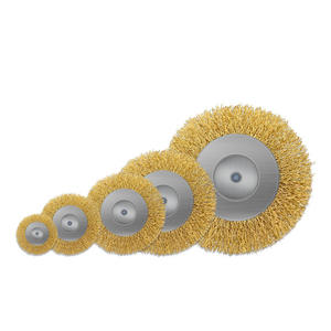 Brosse métallique en acier inoxydable en forme de stylo pour la sculpture des racines, le polissage et l'élimination de la rouille, tête de meulage en cuivre pratique - Product Image 4