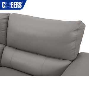 Manwah Cheers <span class=keywords><strong>2</strong></span> Chỗ Ngồi Phòng Khách Điện <span class=keywords><strong>Sofa</strong></span> Set Đồ Nội Thất Nhà Hiện Đại Chính Hãng Da Ngả Modular Cắt <span class=keywords><strong>Sofa</strong></span> Set - Product Image 6