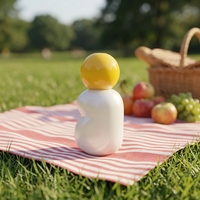 Vente en gros, personnalisation, nouvelle crème solaire pour les mains de 50 ml, crème BB, emballage cosmétique, flacon en PP avec finition sérigraphiée