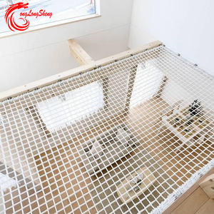 Hamac d'escalade suspendu avec filet de sécurité <span class=keywords><strong>anti</strong></span>-chute pour enfants et adultes - Product Image 4