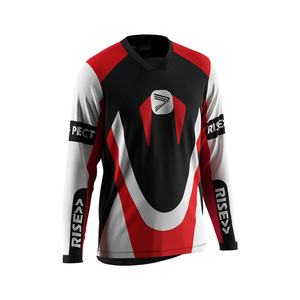 Traje de Motocross Sublimado Anti-UV para Motocicletas, Jersey Liso para Carreras de Motos - Product Image 3