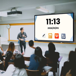 Tableau d'enseignement numérique 65 pouces 75 pouces 86 pouces 98 pouces 40 points Smart CE Rohs ISO Rk3588 Assistance IA Panneau tactile interactif plat TV Board - Product Image 4