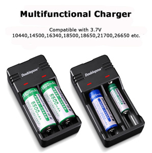 <span class=keywords><strong>Chargeur</strong></span> de <span class=keywords><strong>batterie</strong></span> universel intelligent rapide USB DC 5v Entrée 3.7v <span class=keywords><strong>18650</strong></span> Lithium Li-ion pour 10440 14500 16340 18500 21700 26650 - Product Image 4