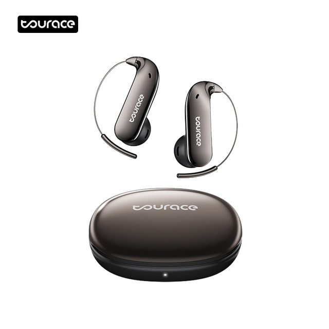 Fashion TWS Earbuds Waterproof Over-Ear Sport Headphones for 6.0 Mic LED Indicator ENC Noise Cancellation Touch Control