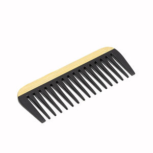 Peine suave de madera Natural para masaje del cuero cabelludo, peine de madera de bambú antienredos, cepillo de pelo estático, herramienta de salón - Product Image 5