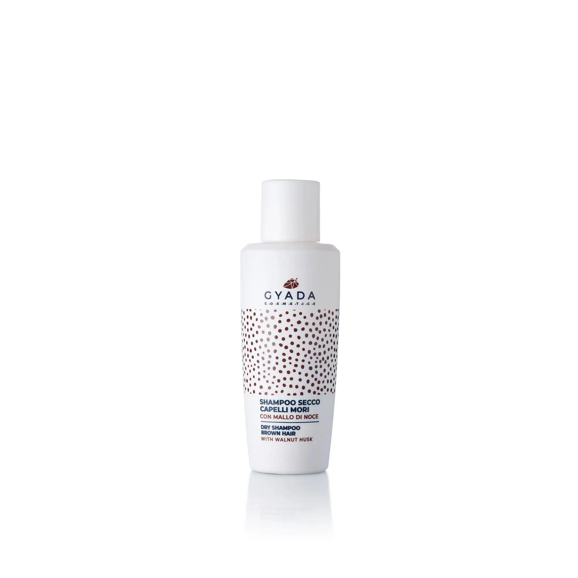 GYADA — shampooing sec en poudre pour cheveux bruns, produit frais d'italie, traitement démêlante, brosse de soins, 50g