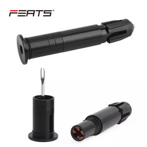 Kit de réparation de pneu sans chambre à air pour bicyclette FERTS Mastic de crevaison de pneu de vélo Réparation de perceuse à rayures en caoutchouc Peut aussi être rangé dans le guidon - Product Image 2