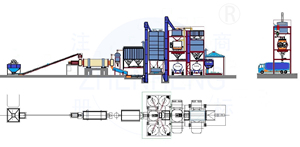 10-30 T/H自動乾燥モルタル生産ラインビッグドライミックスモルタルプラントポンプウォールパテ付きタイル接着剤バッチプラント - Product Image 6