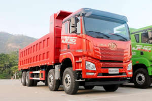 二手一汽解放400马力375马力6x4 8.3米重型自卸车条件自卸车施工低价出售 - Product Image 4