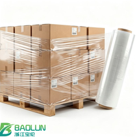Rouleaux de film étirable en plastique hautement transparent, directement du fabricant, pour l'emballage de produits frais, de meubles, de matelas et de tapis