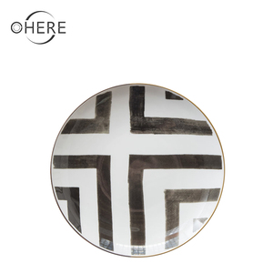 Assiettes Vintage Crossroad, Assiettes à Dessert, Assiettes <span class=keywords><strong>de</strong></span> Présentation, Porcelaine Fine, Écologiques, Hôtels, Événements, Traiteur, Location - Product Image 4