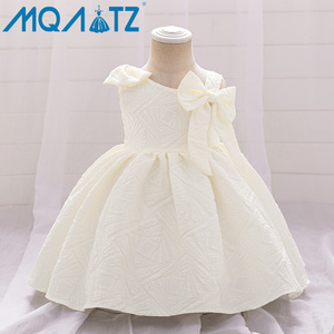 <span class=keywords><strong>Robe</strong></span> d'été douce à fleurs pour bébés filles MQATZ avec paillettes, respirante, longueur genou, en maille, pour anniversaires et communions d'enfants L2251XZ - Product Image 3
