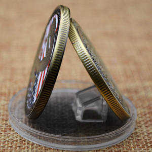 Médaille de pièce commémorative plaquée or en <span class=keywords><strong>relief</strong></span> maya antique de commerce extérieur - Product Image 4