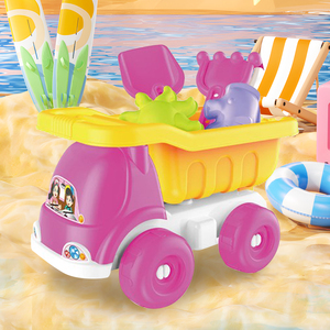 7PCS Beach <b>Toy</b> Set Kids Sand Play Kit with Shovel Truck Storage for Beach Pool Yard <b>Outdoor</b> Activities Summer Fun Holiday Gift - Product Image 3
