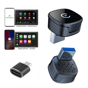Boîte universelle sans fil CarPlay & Android Auto KA08 Bluetooth/Wi-Fi/USB-A, <span class=keywords><strong>adaptateur</strong></span> de navigation musicale pour <span class=keywords><strong>voiture</strong></span> de petite taille - Product Image 2