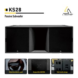 KS28 Alto Desempenho Equipamentos De Áudio Dupla 18-Inch Passiva Spl Subwoofer Neodímio Ímãs 4ohm para LINHA <span class=keywords><strong>ARRAY</strong></span> Alto-falantes - Product Image 4
