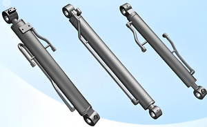 Op maat gemaakte OEM hydraulische cilinder voor graafmachines voor ZX200 ZX210 <span class=keywords><strong>PC200</strong></span> PC210, type giek, bak, staal, 22MPa druk - Product Image 5