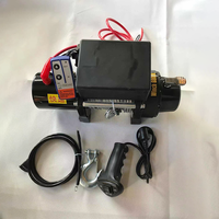 Nouveau treuil électrique industriel robuste 12V 12000lb, treuil à câble métallique, treuil d'ancrage pour bateaux, pour véhicules 4x4