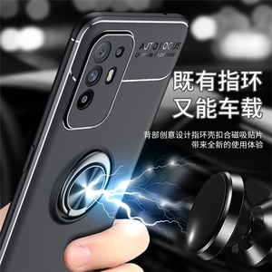 Coque de téléphone portable, anti-choc, étui en TPU souple avec anneau coloré, pour <span class=keywords><strong>OPPO</strong></span> <span class=keywords><strong>F19</strong></span> <span class=keywords><strong>Pro</strong></span> +, nouvelle collection - Product Image 4