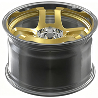 Jantes en alliage d'aluminium forgé plaqué or, neuves, 18-22 pouces, 5x114.3, compatibles avec R35 GTR Skyline R32 R33 R34, jantes de voiture pour passagers