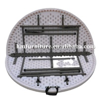 Table de banquet en plastique, pour 8 personnes, expédié de chine,