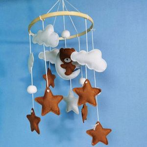 Móviles de Fieltro con Diseño de Zorro y Luna para Decoración de Baby Shower, Estilo Safari y Bosque, para Cuna de Bebé, Unisex - Product Image 2