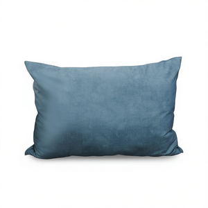 หมอนอิงโคจินเดนิมสีเทา-น้ำเงิน ขนาด 4*60 ซม. พร้อมเบาะรองนั่งและหมอน - Product Image 1