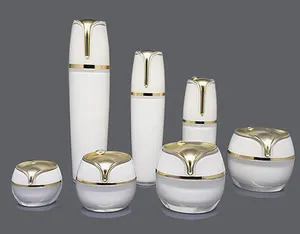 15g 20g 30g luxe en Stock personnalisé SkinCare petite crème pour le visage vide baume à lèvres acrylique cosmétique en plastique emballage pot de crème