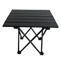 Table pliante carrée en carbone de taille personnalisée, table de camping en plein air, table de pique-nique, table à manger avec sac de transport