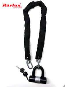 <span class=keywords><strong>Candado</strong></span> de Cadena <span class=keywords><strong>para</strong></span> Motocicleta/<span class=keywords><strong>Bicicleta</strong></span> Rarlux 2050-E de 100 cm, Galvanizado en Zinc, Reforzado, Antirrobo, con Llave de Desbloqueo, Más Vendido - Product Image 6