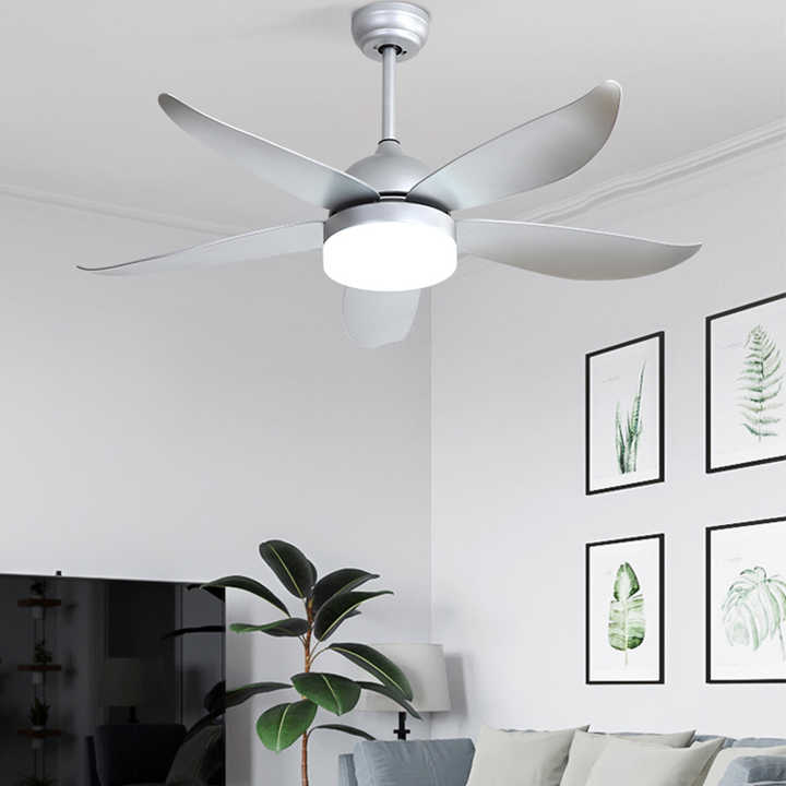 China Factory Decorative 52 Inch 5 Blades Ceiling Fan With LED Light