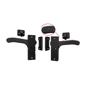 Vente chaude Serrure de <span class=keywords><strong>porte</strong></span> de camping-car en alliage de zinc noir imperméable robuste et durable pour camping-car, <span class=keywords><strong>remorque</strong></span>, camping-car et caravane Pièces de carrosserie - Product Image 1