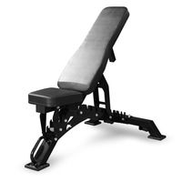 Banc de musculation commercial personnalisé, chaise de fitness, banc de musculation robuste pour poids lourds, banc réglable à surface dentelée pour la maison, banc plat