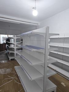 ชั้นวางสินค้าโลหะสองด้านแบบหนาพิเศษ ยี่ห้อซิงเย่ ผลิตตามสั่งสำหรับซูเปอร์มาร์เก็ตและมินิมาร์เก็ตในเซี่ยงไฮ้ - Product Image 2