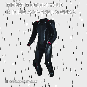 Chaqueta de Motociclismo de Cuero para Hombre, Transpirable, Impermeable, para Carreras de Autos, Deportes, Todas las Temporadas - Product Image 3
