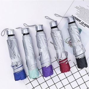 Cheapest Lowest Price Sun protection Support Different Order Quantity Wholesale Manual 3 Folding <b>Umbrella</b> for walmart - Product Image 1