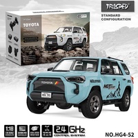 Authentique 2.4G TRASPED 1/18 Toyoto 4RUNNER RC SUV Truck Contrôle proportionnel complet et mises à niveau