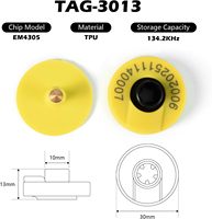 Etiqueta de Oreja RFID para Animales de la Marca ECO, Compatible con ISO 11784/11785, para Rastreo de Ganado, Cerdos, Ovejas y Cabras, Resistente al Calor, para PDA