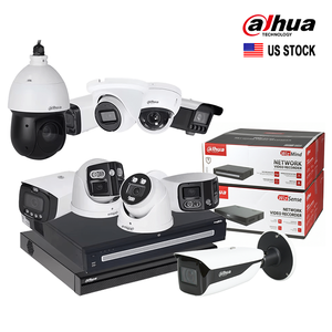 กล้องวงจรปิด Dahua ของแท้จากสหรัฐอเมริกา ความละเอียด 4MP 5MP 8MP 4K รุ่น Turret, Bullet, Dome พร้อมระบบตรวจจับความเคลื่อนไหว SMD Plus, ระบบเสียง, Wizsense, TIOC, PoE, Network IP Camera - Product Image 1