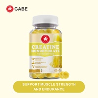 Bonbons gélifiés à la créatine végétalienne ODM pour les culturistes adultes, améliorent la performance de l'entraînement, sans OGM, compléments alimentaires pour la remise en forme, service d'étiquetage privé