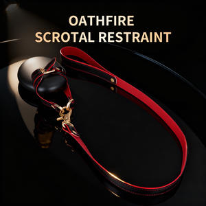 DV9020 Juguete sexual BDSM <span class=keywords><strong>de</strong></span> sujeción escrotal, extensor <span class=keywords><strong>de</strong></span> pene, juguete sexual masculino, estirador <span class=keywords><strong>de</strong></span> pene <span class=keywords><strong>de</strong></span> cuero con cadena, juego sexual <span class=keywords><strong>de</strong></span> <span class=keywords><strong>castigo</strong></span> escrotal - Product Image 4