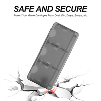 6 en 1 3DS Game Case NDS Cartridge Storage Box 2DS Card Holder Compatible avec DS Lite NDSL NDSi XL LL pour NEW 3DS LL XL
