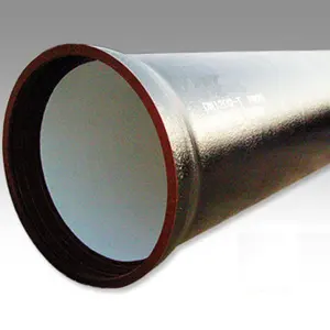 Dúctil de tubo de hierro fundido K9 clase k7 150mm