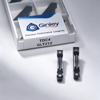 Insertos de ranurado de carburo TDC2 TDC3 TDC4 TDC5 Herramientas de torneado CNC TDT3/4 TDJ2/3/4 TDT/TDC/TDJ para acero y acero inoxidable