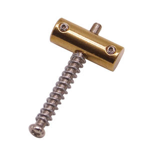 Pont de guitare électrique TL en gros avec plaque de cordes en cuivre pur, excellente qualité sonore, unité indépendante pour le pont de guitare - Product Image 1