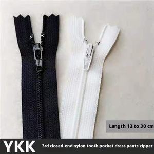Per YKK n. 3 vera cerniera in Nylon per pantaloni copri trapunta abiti da lavoro-cerniera in plastica multiuso dal produttore - Product Image 3
